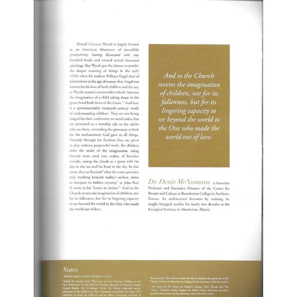 Evangelization Culture Journal of the Word on Fire #12 Childhood Summer 2022 - Picture 5 of 5